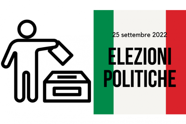 ELEZIONI POLITICHE 25.09.2022: CONVOCAZIONE DEI COMIZI ELETTORALI